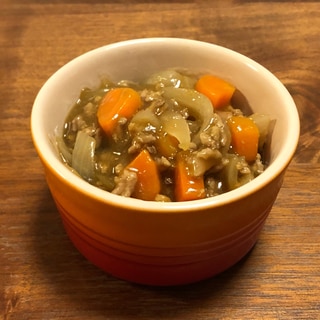 ホットクック☆肉じゃがのスイッチで簡単ひき肉カレー